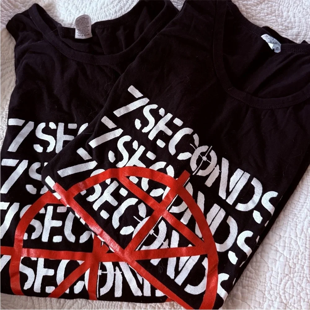 7Seconds‎ 2012 Tour Tank Top, Skeeno Scope, OFFICIAL BAND MERCH, L/XL 7 Seconds